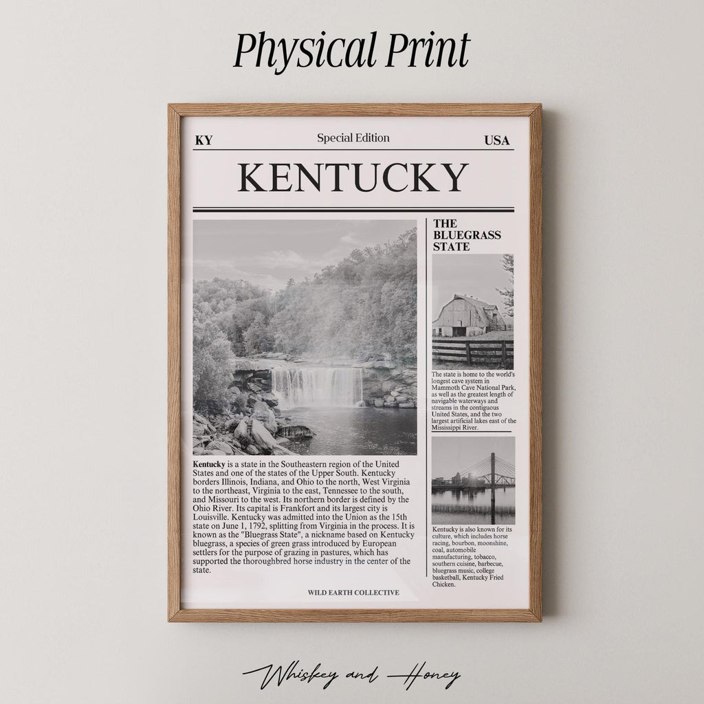 Kentucky Newspaper Print