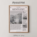 Kentucky Newspaper Print
