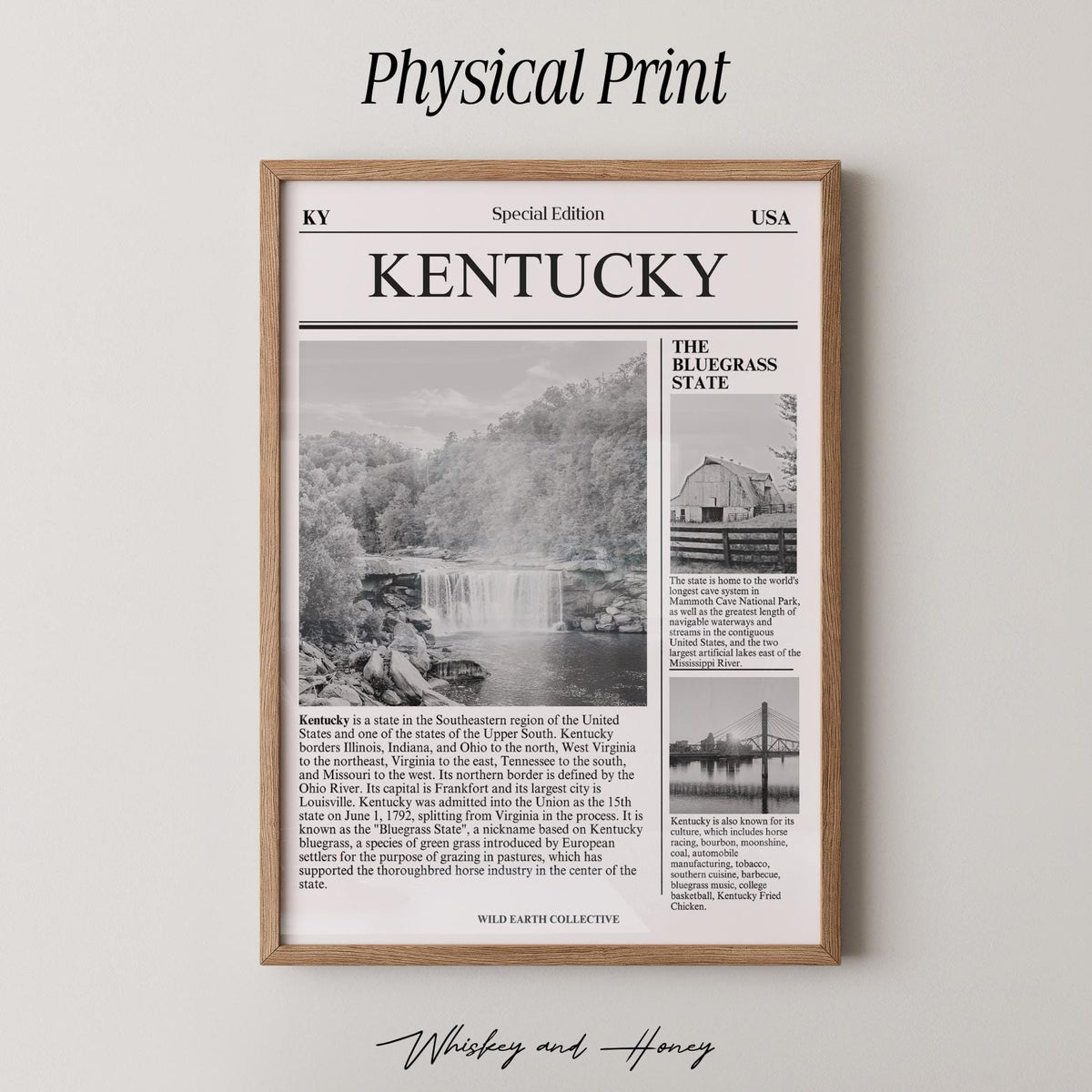 Kentucky Newspaper Print