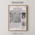 Nevada State Newspaper Print