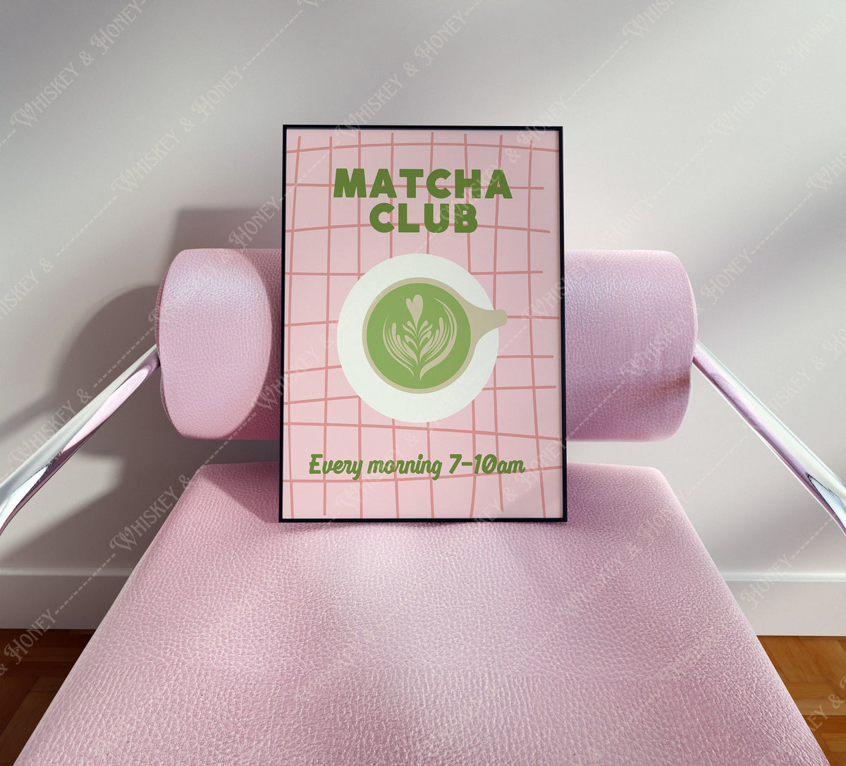 Matcha Club Art Print