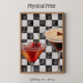 Espresso & Classic Martini Print