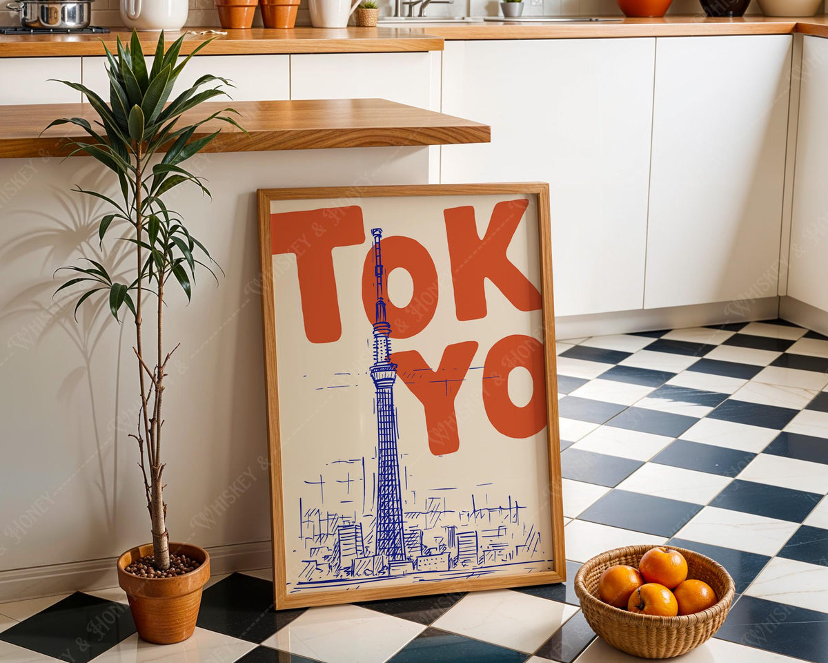 Tokyo Travel Print
