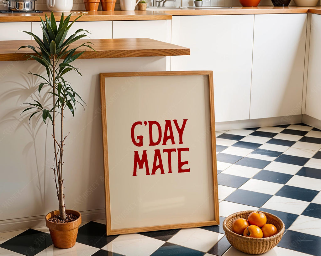 G'day Mate Print