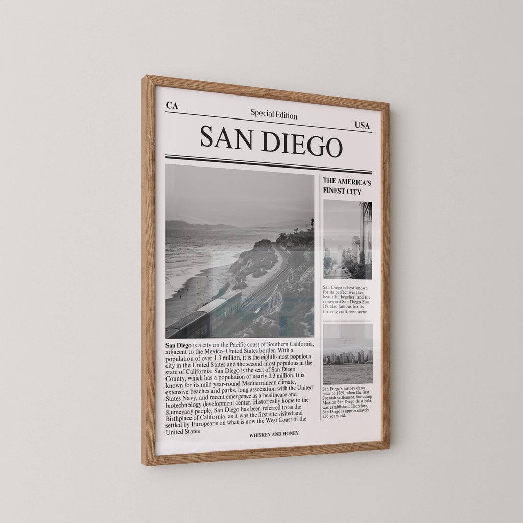 San Diego City Newspaper Print