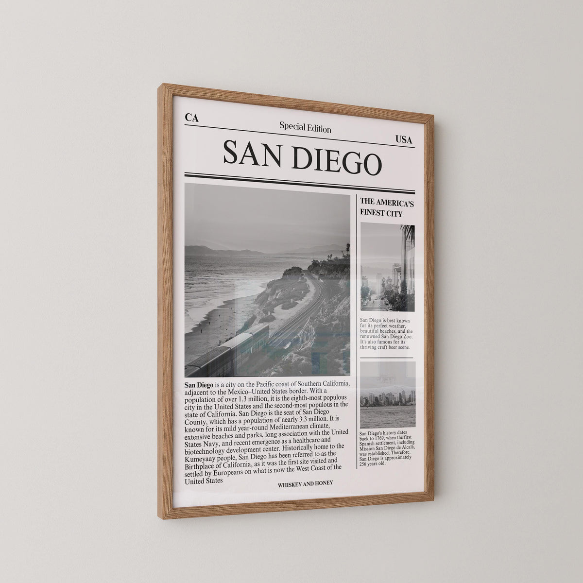San Diego City Newspaper Print