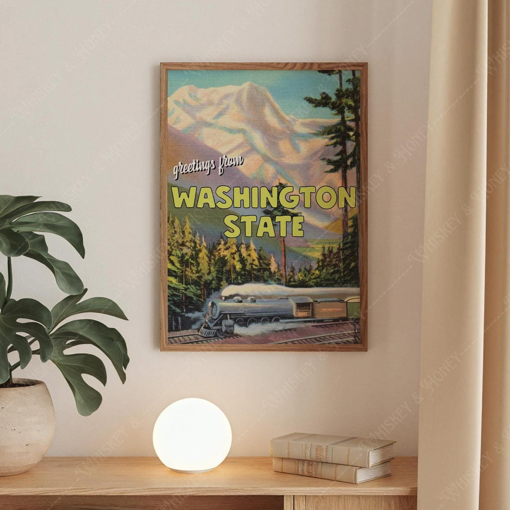 Washington State Travel Print