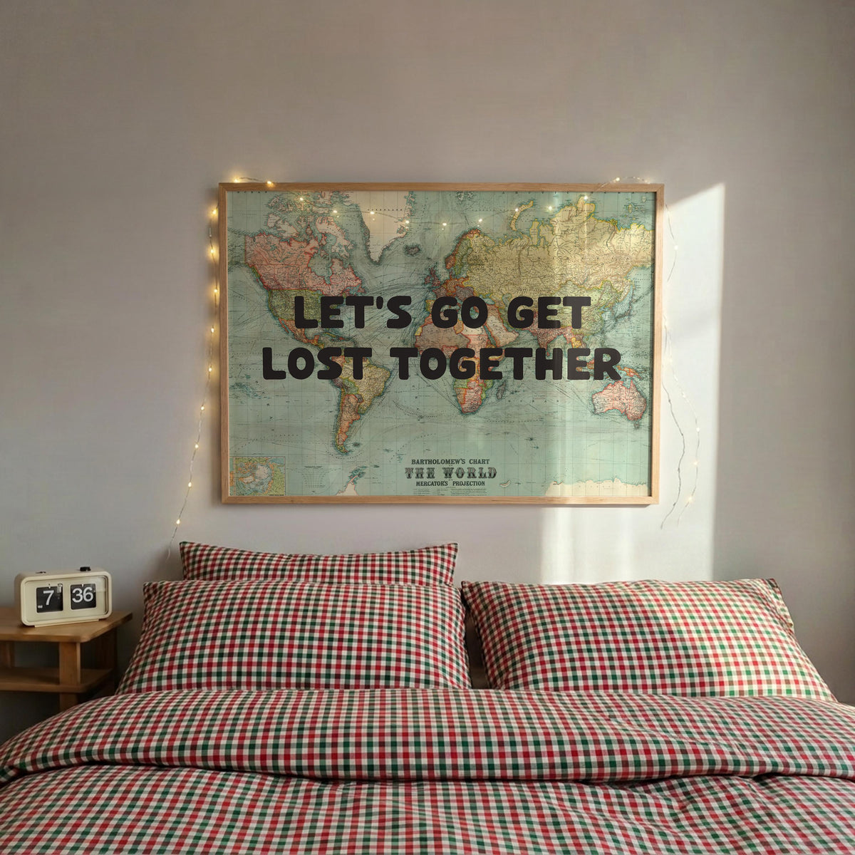 Lets Go Get Lost Together Print