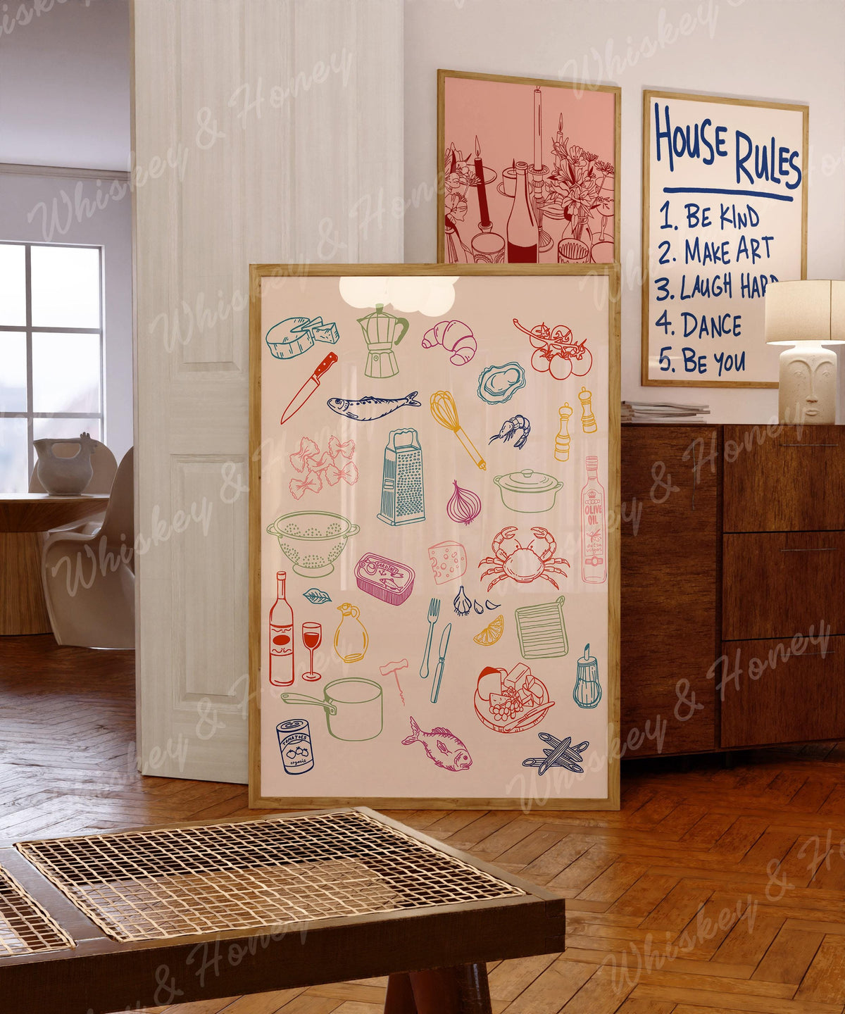 Kitchen Ingredients Print