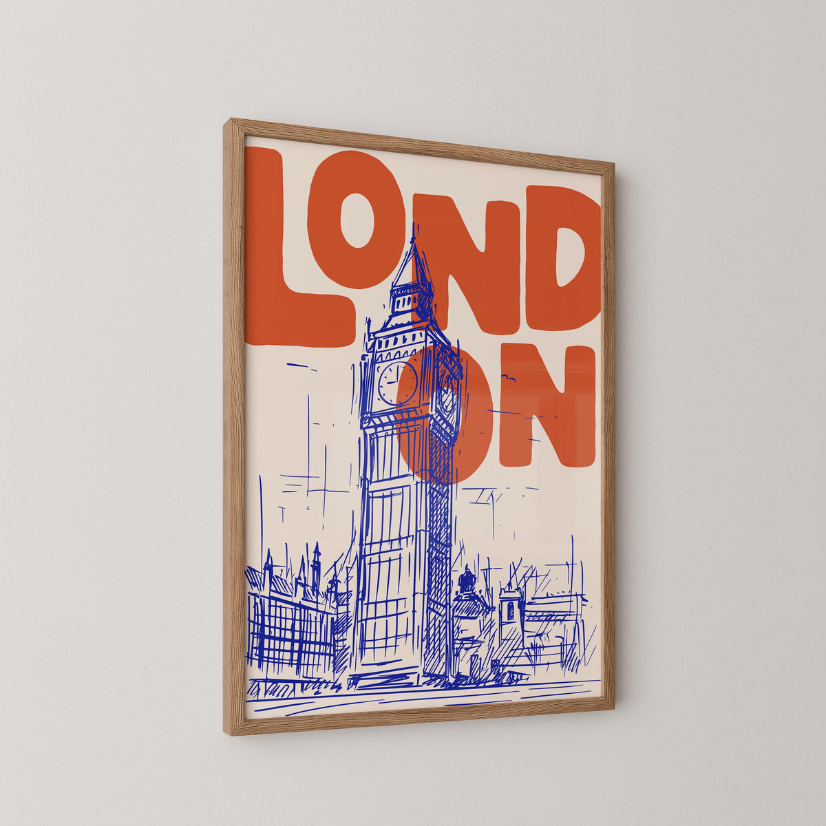 London Travel Print
