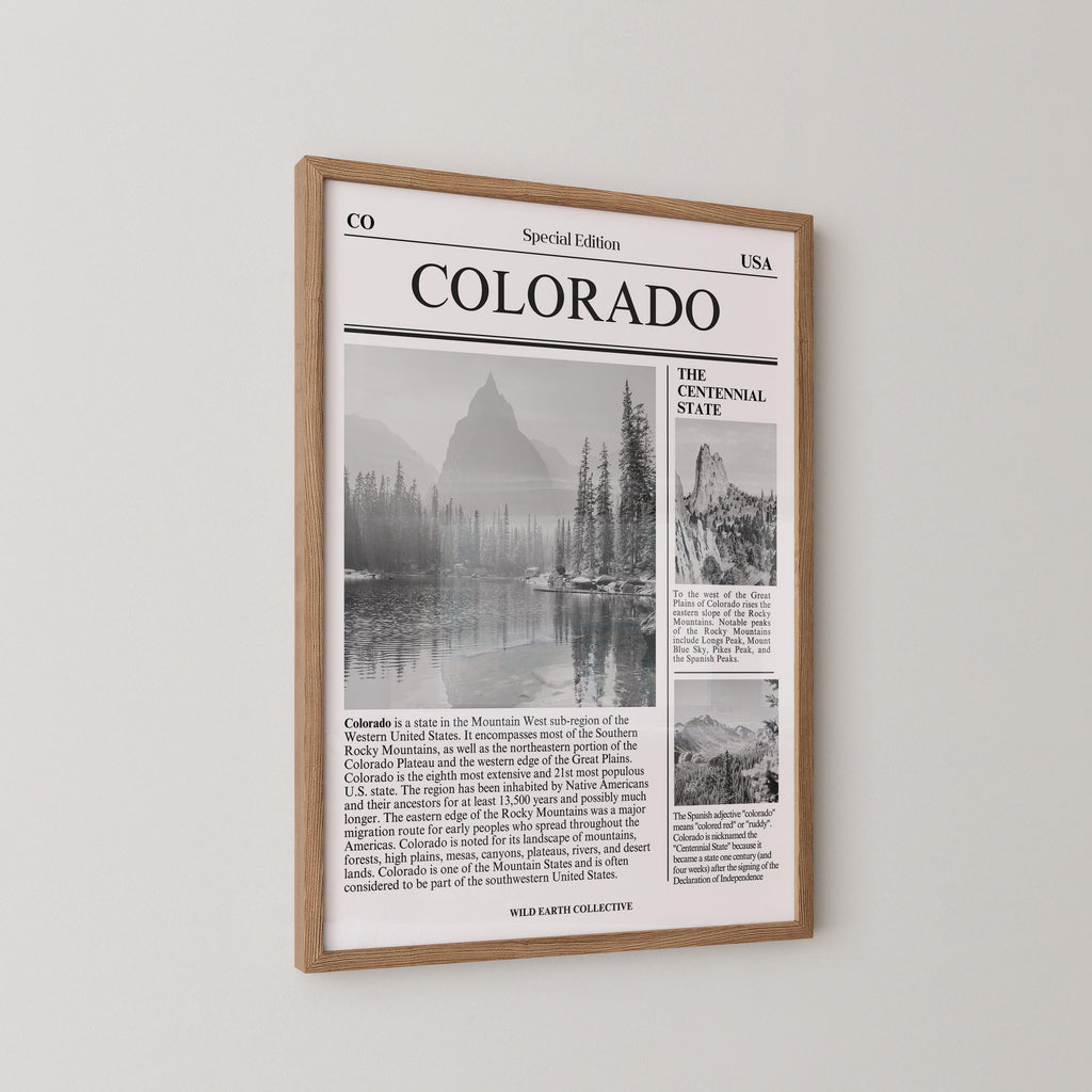 Colorado Newspaper Print
