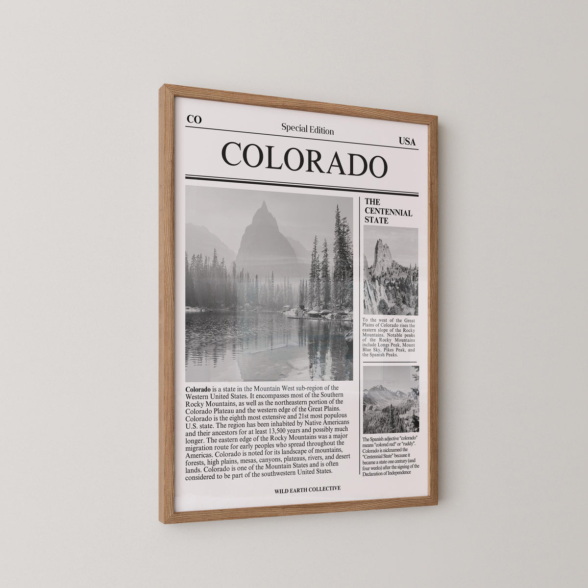 Colorado Newspaper Print