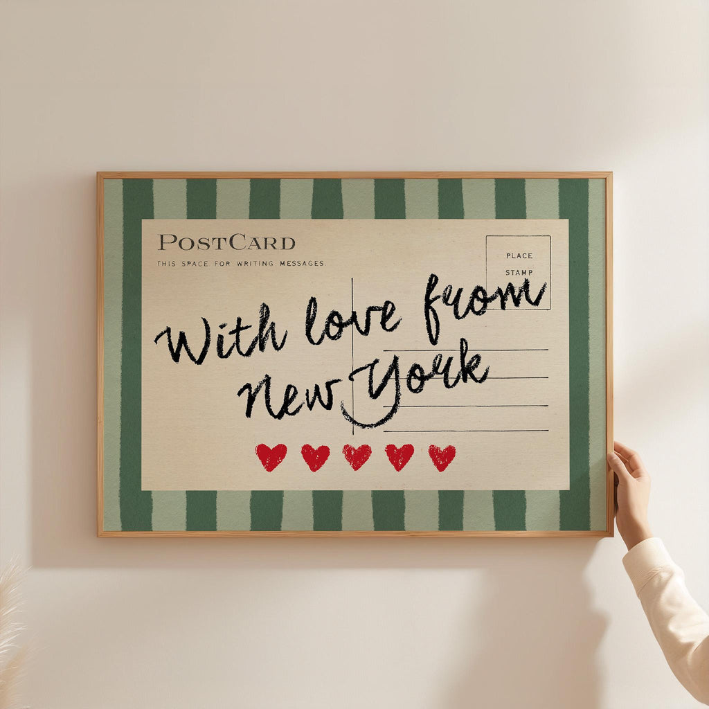 With Love From New York Print