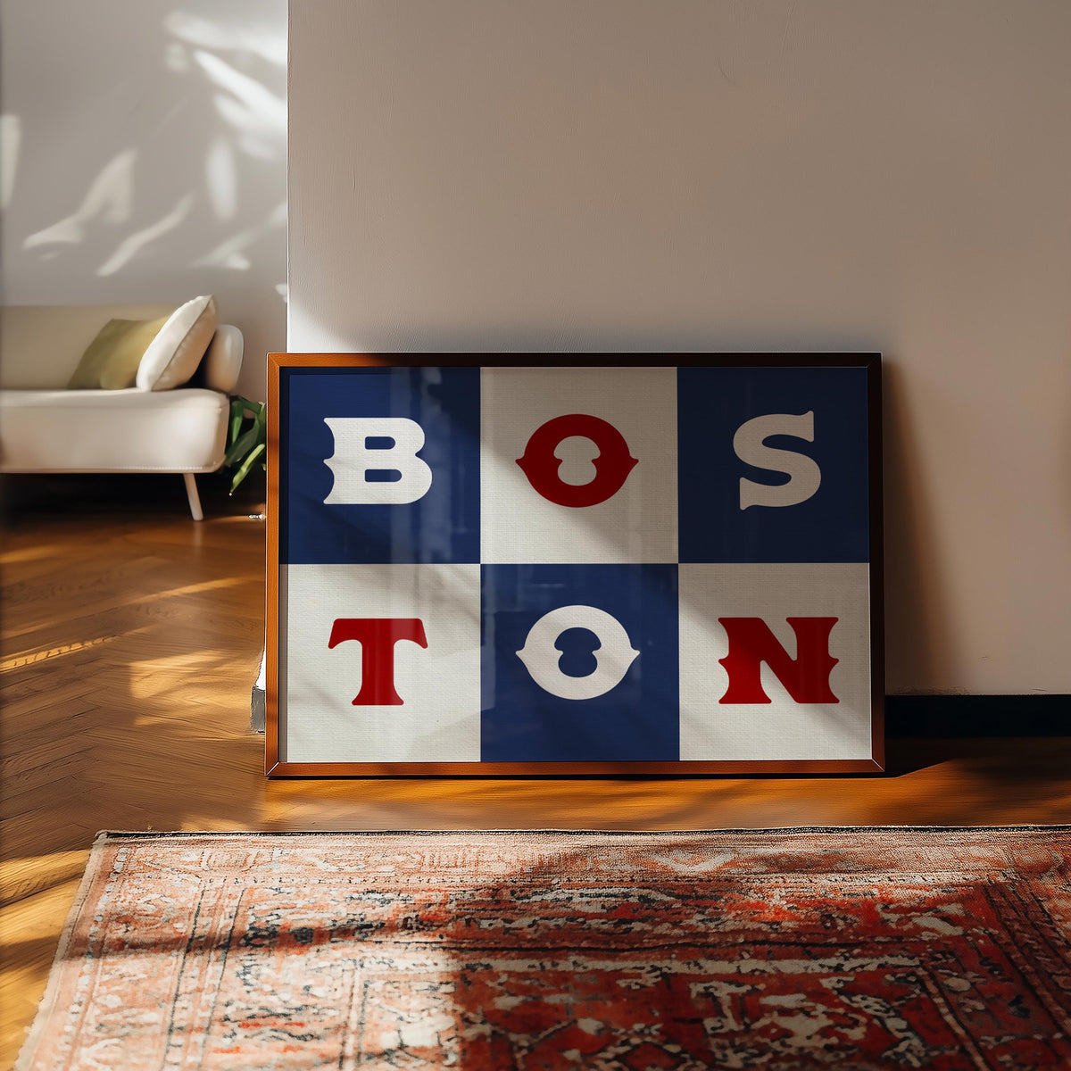 Vintage Boston Print