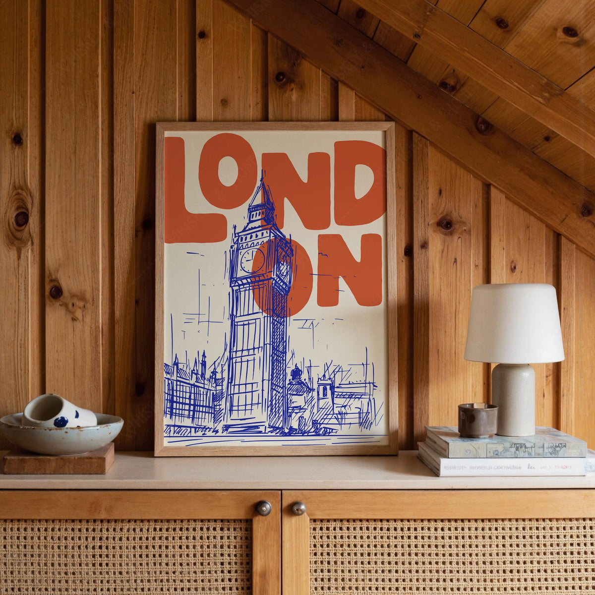 London Travel Print