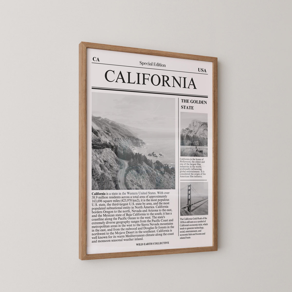 California Newspaper Print