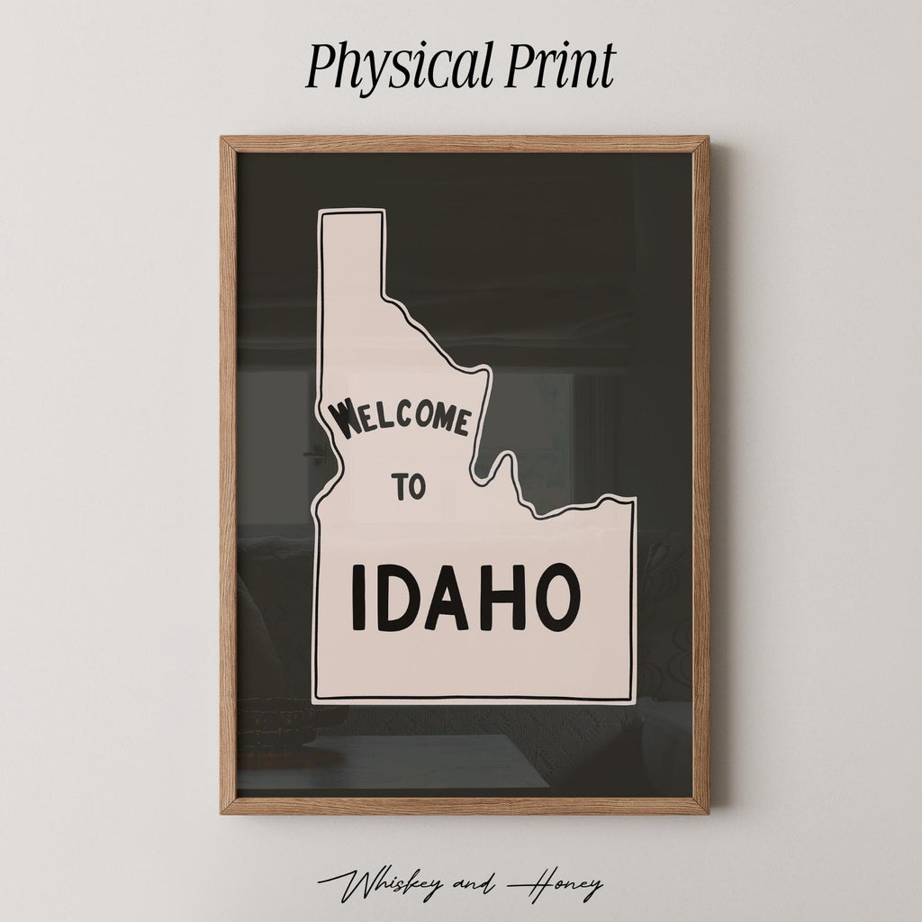 Welcome to Idaho Travel Print