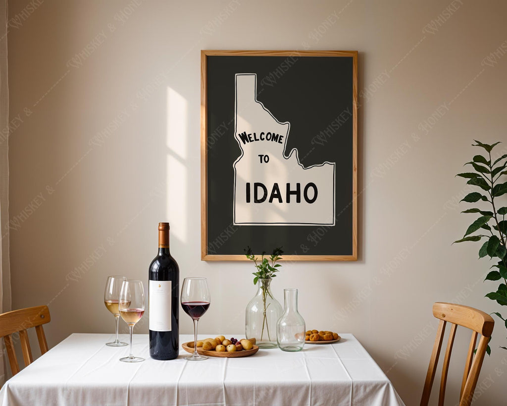 Welcome to Idaho Travel Print