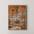 Spooky Cowboys Art Print