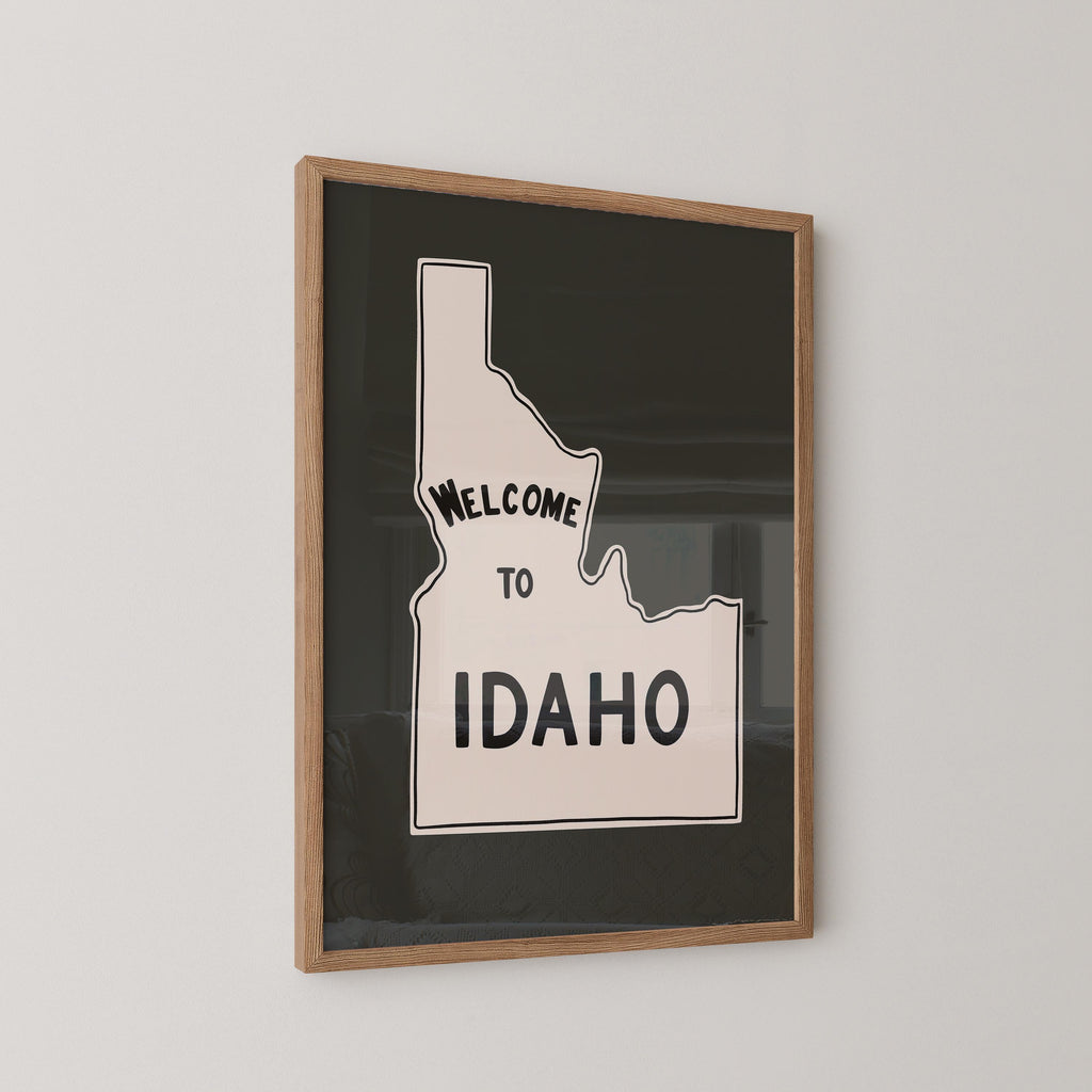 Welcome to Idaho Travel Print