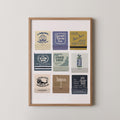 Carmel By The Sea Matchbook Print