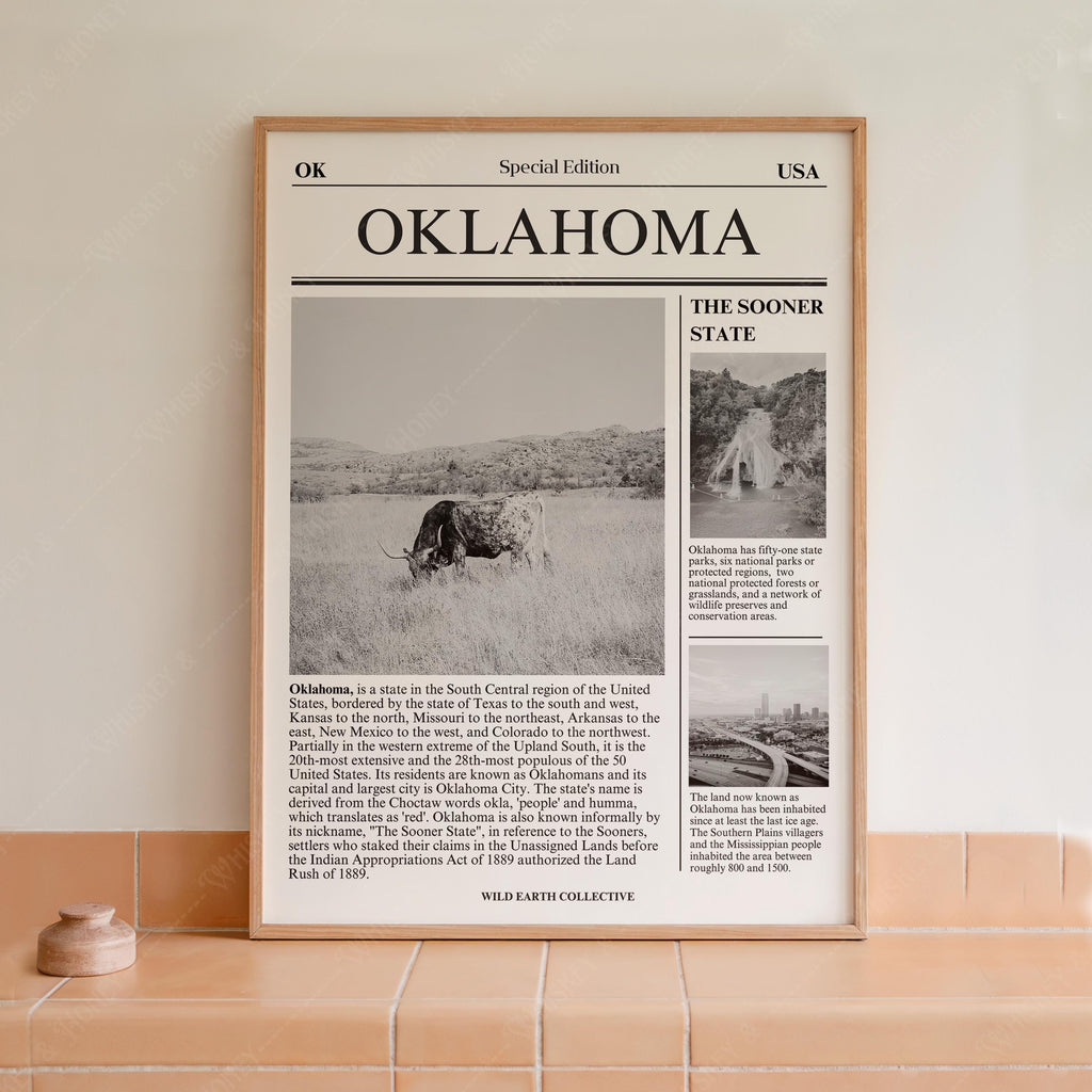 Oklahoma Newspaper Print