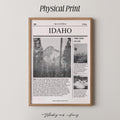 Idaho State Newspaper Print