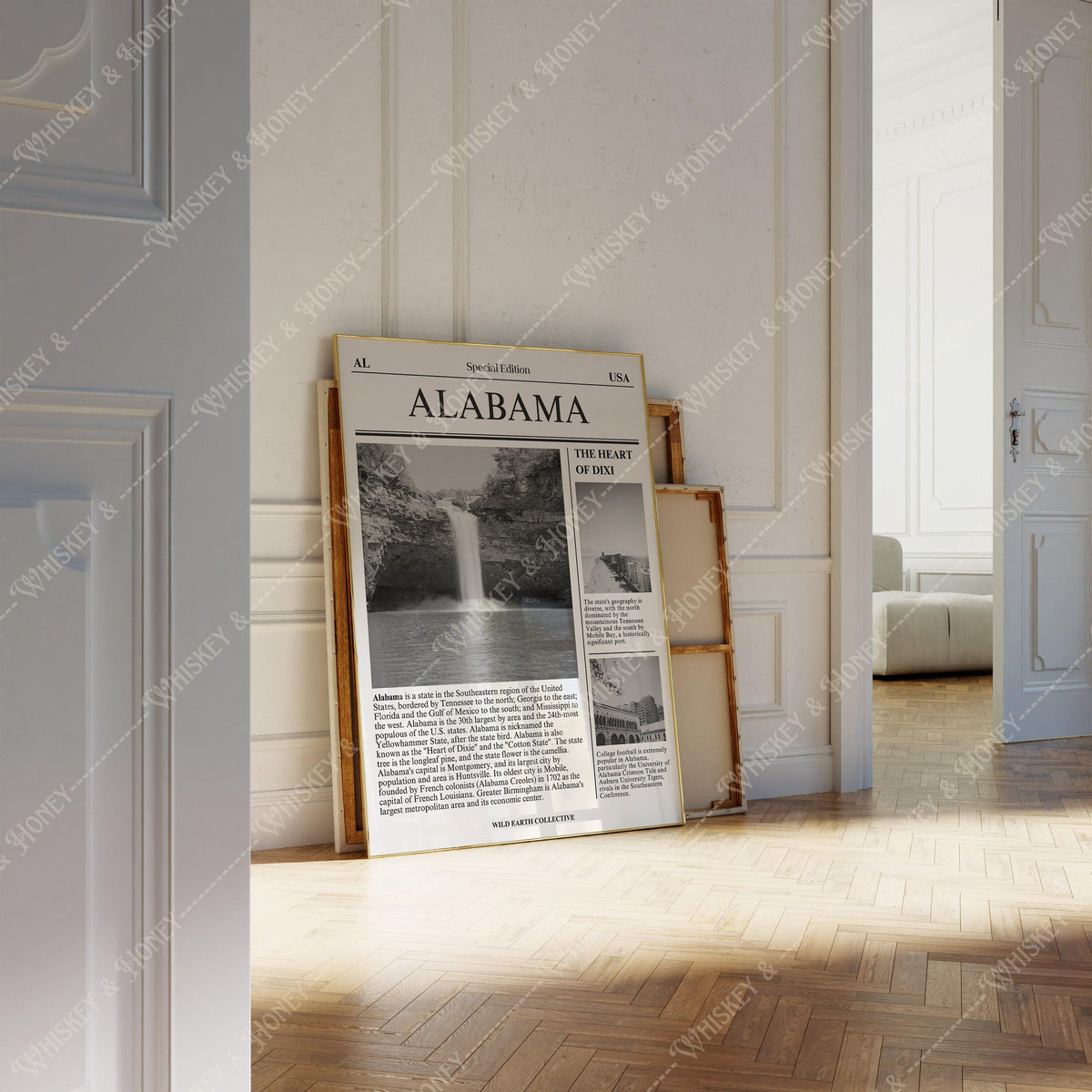 Alabama Newspaper Print