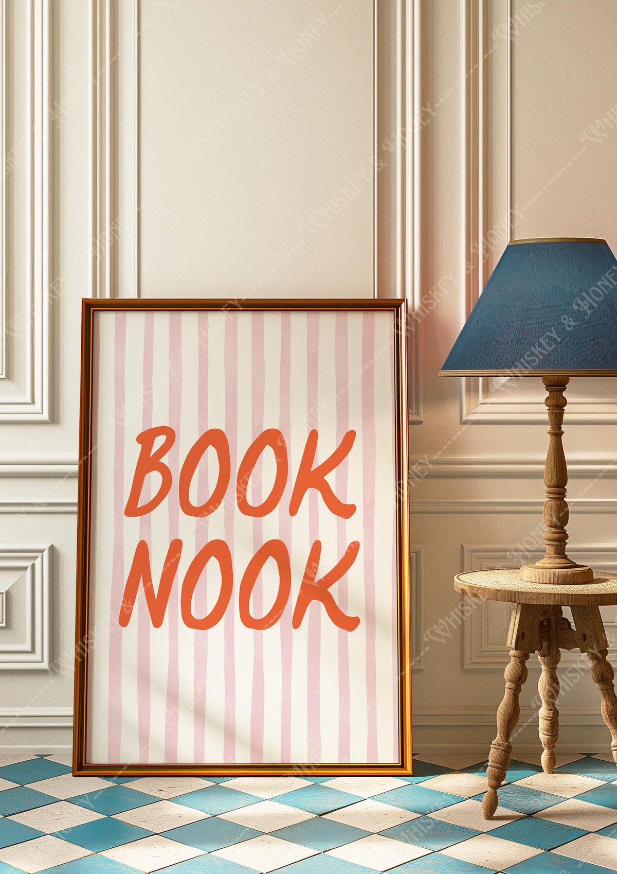 Book Nook Print