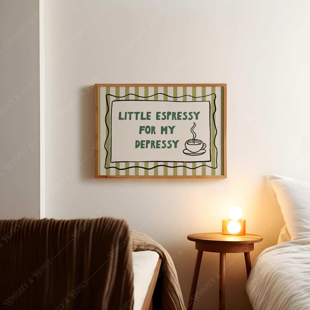 Little Espressy For My Depressy Print