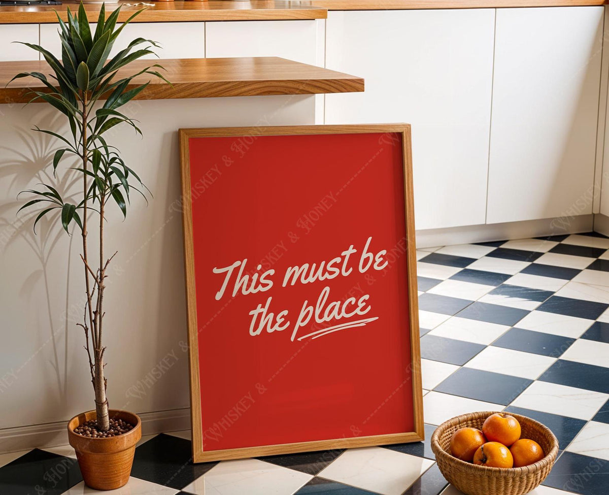 This Must Be The Place  Print
