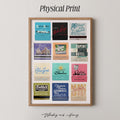 Vintage Miami Matchbook Print