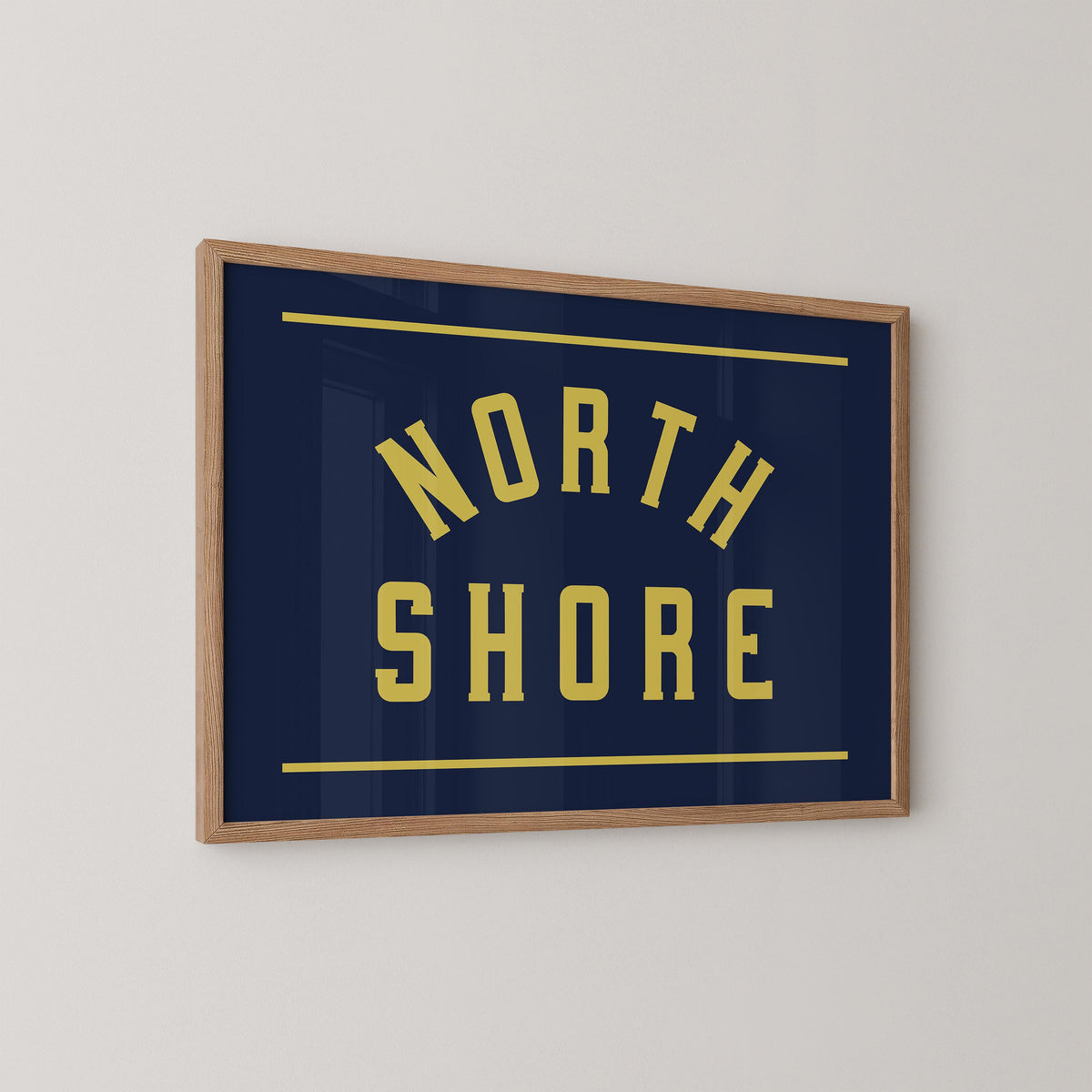 North Shore Typography Print