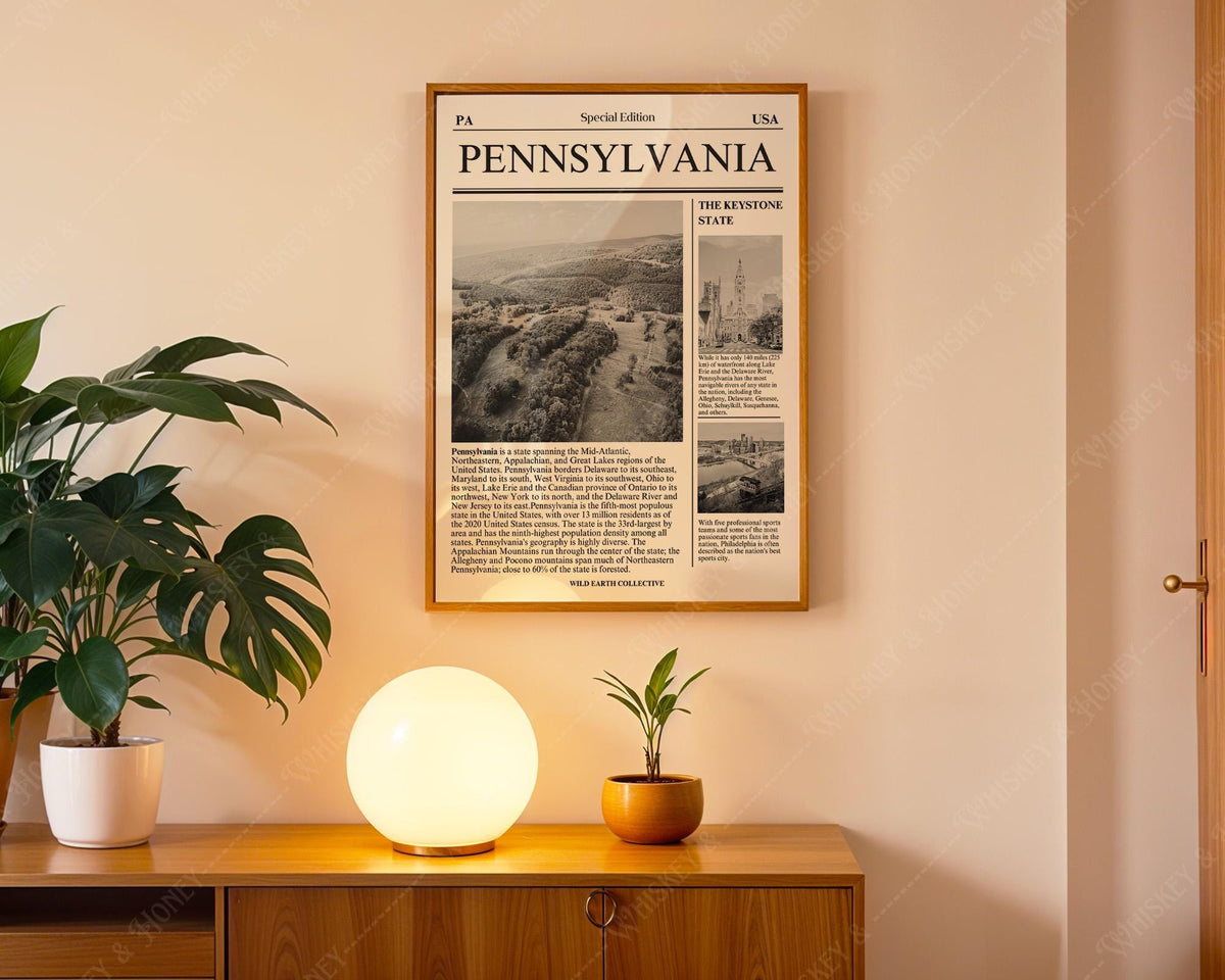 Pennsylvania Newspaper Print