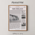 Michigan Newspaper Print