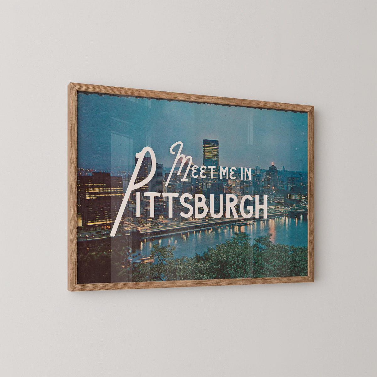 Meet me in Pittsburgh Art Print