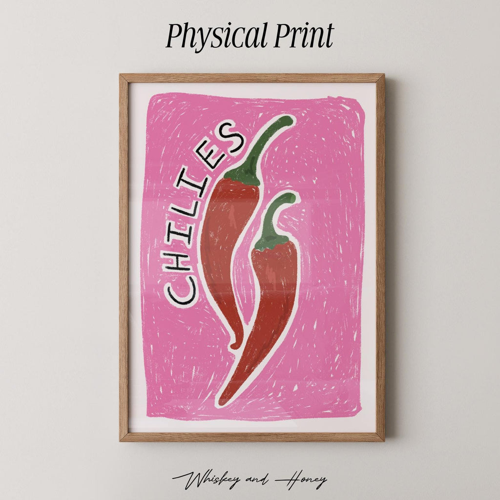 Chilies Illustration Print