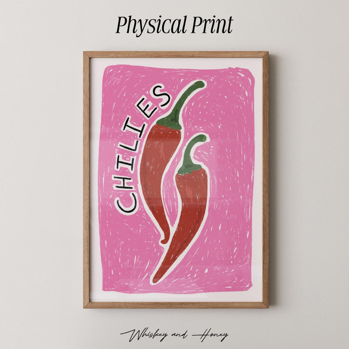 Chilies Illustration Print