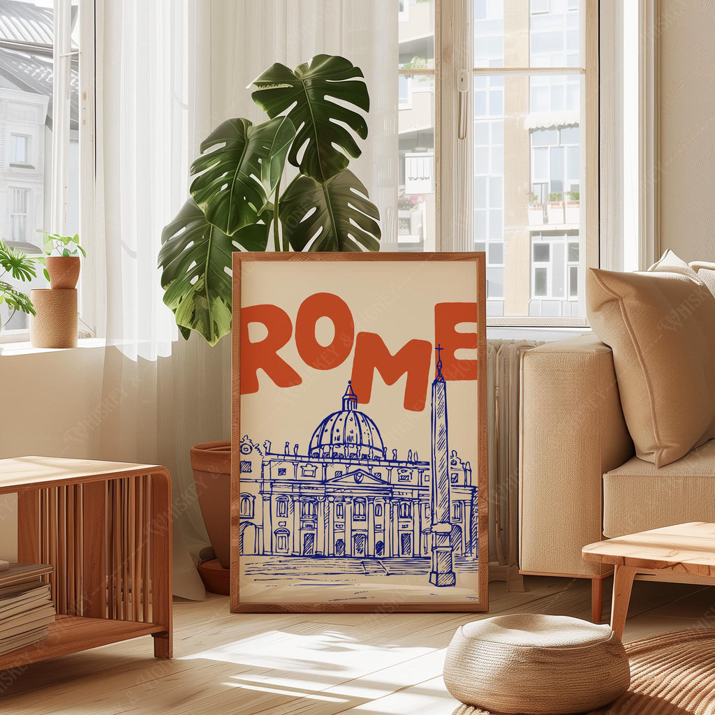 Rome Travel Print