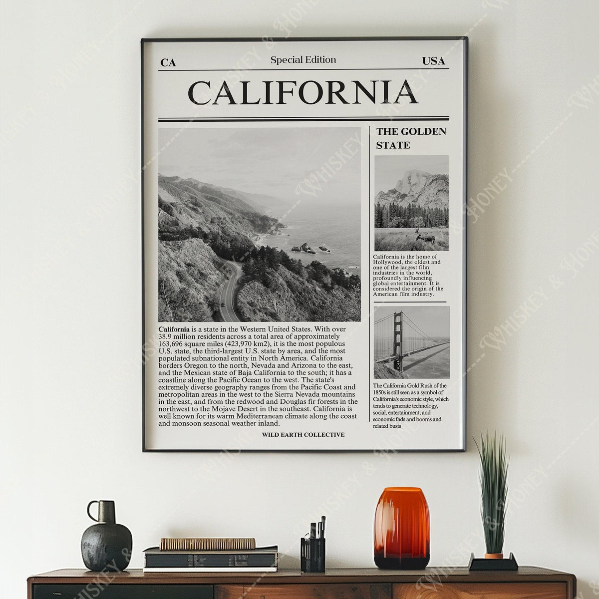 California Newspaper Print