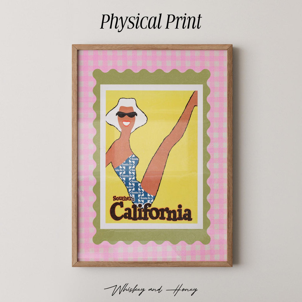 Southern California Travel Print