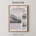 California Newspaper Print