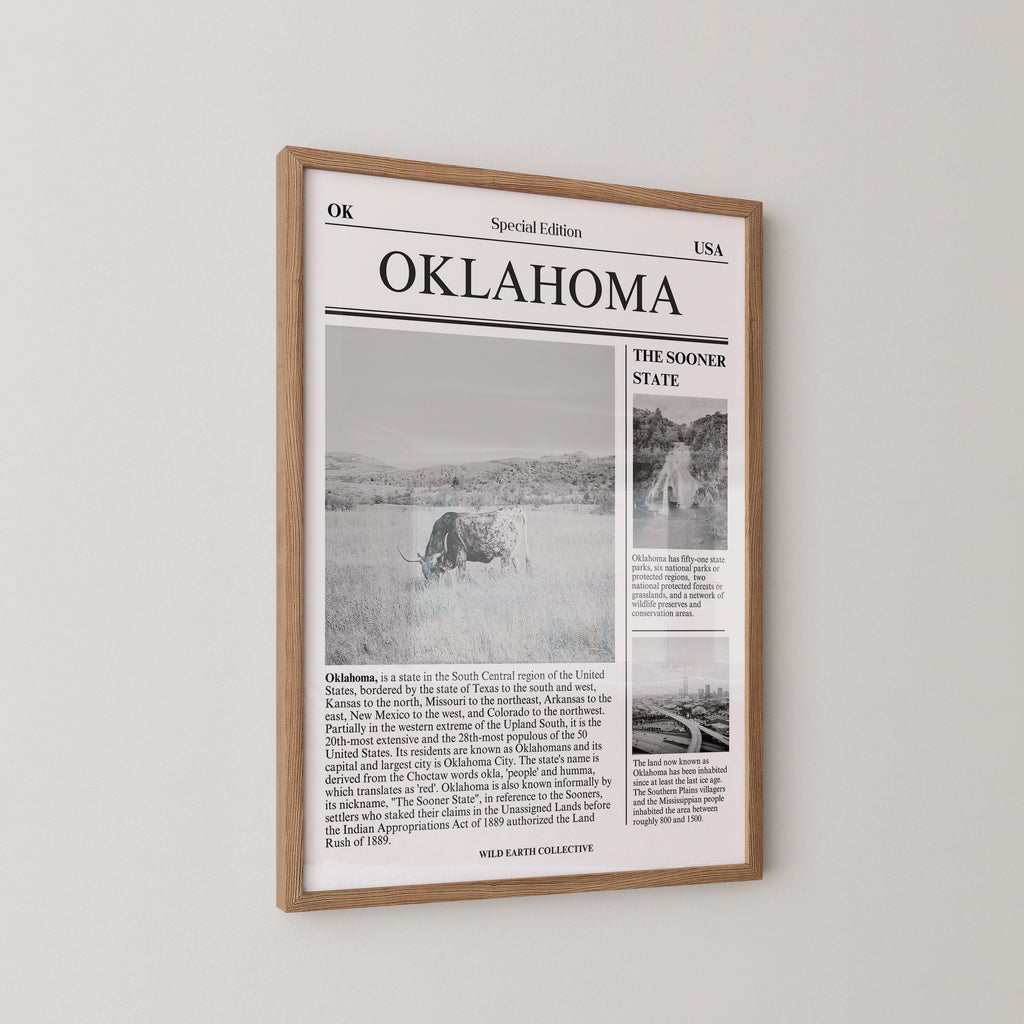 Oklahoma Newspaper Print