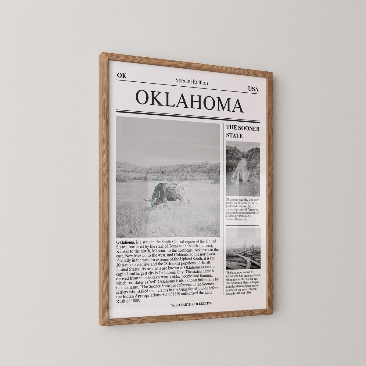 Oklahoma Newspaper Print