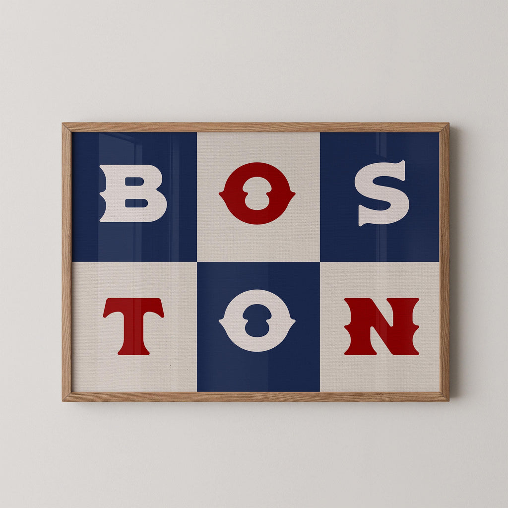 Vintage Boston Print