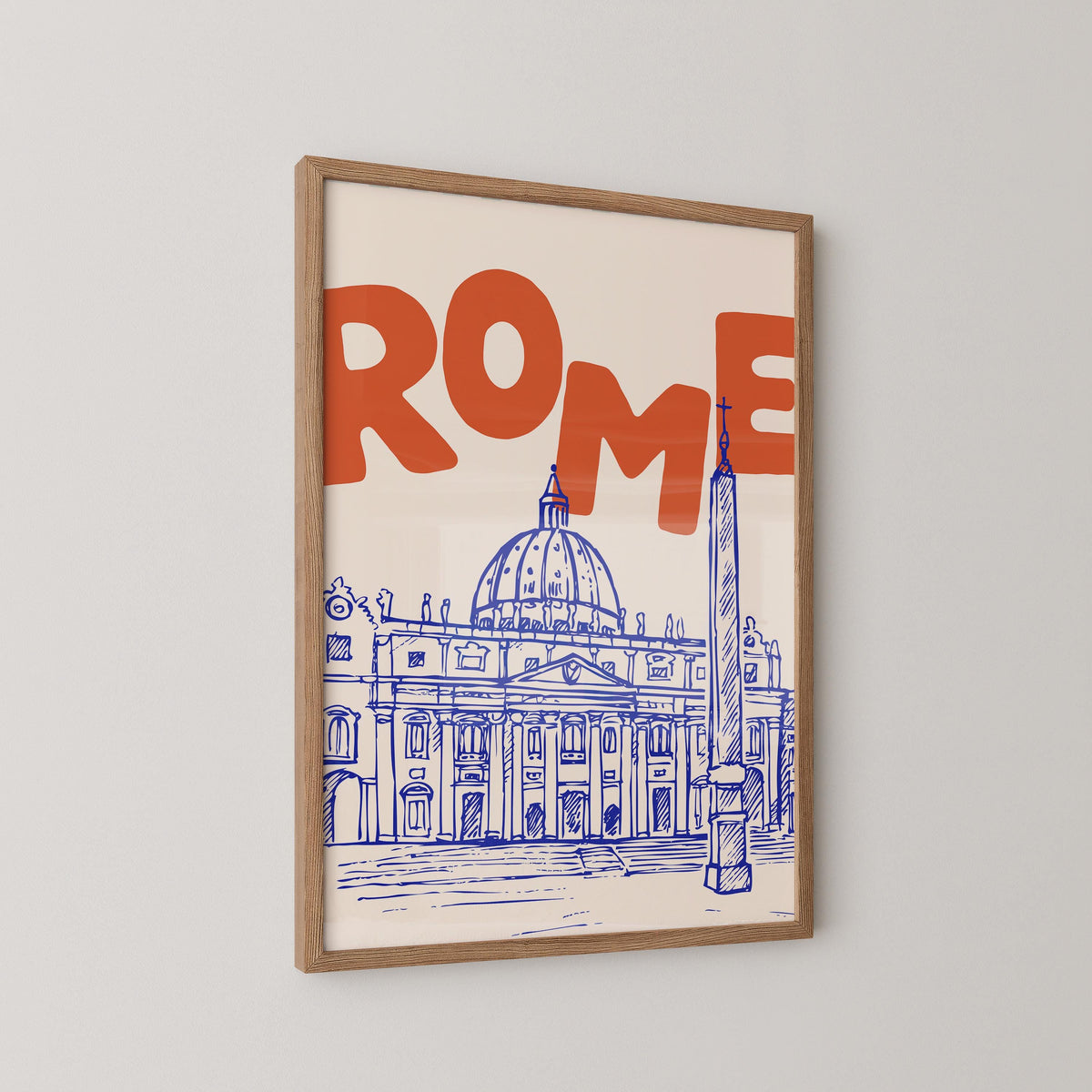 Rome Travel Print