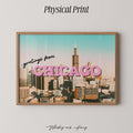 Greetings From Chicago Art Print