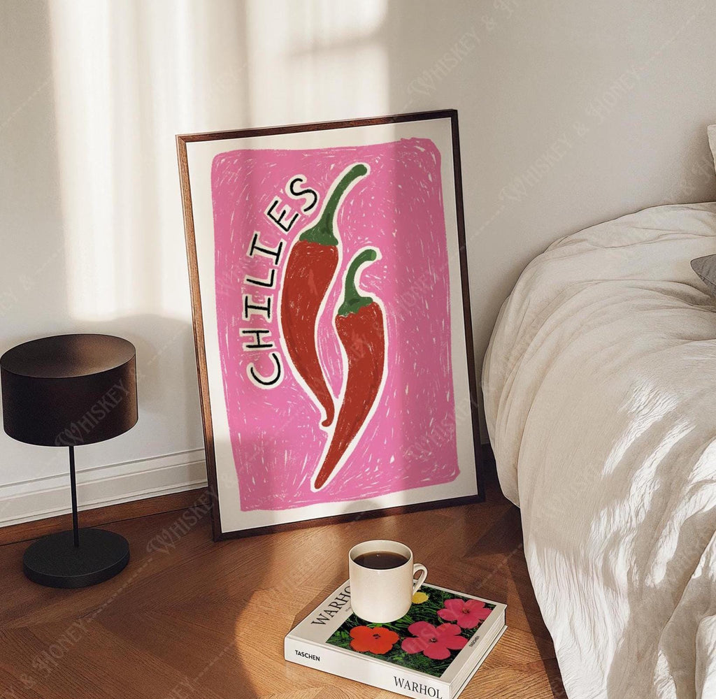 Chilies Illustration Print