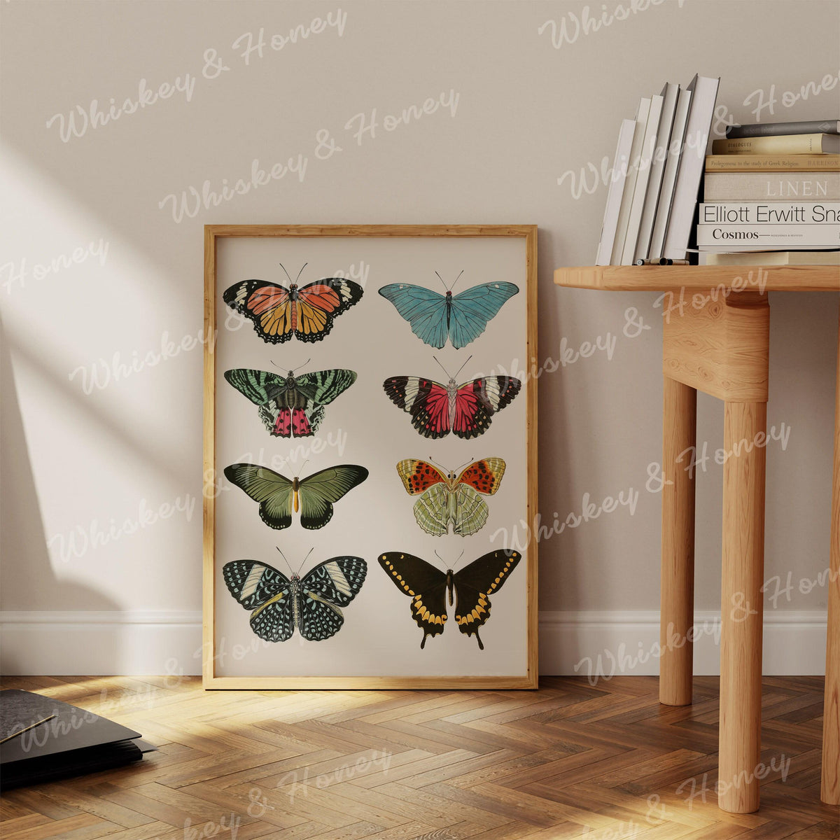 Vintage Butterfly Print