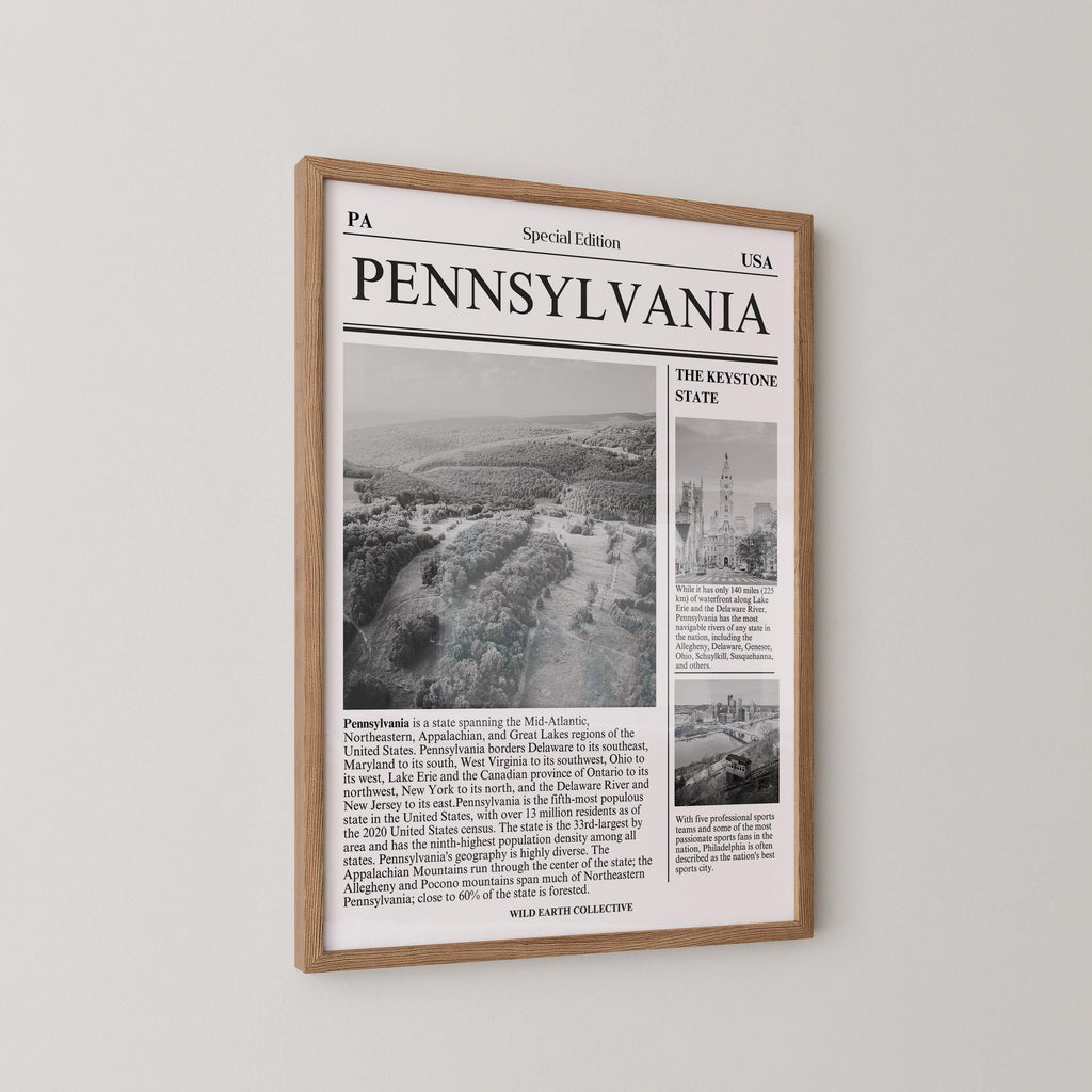 Pennsylvania Newspaper Print